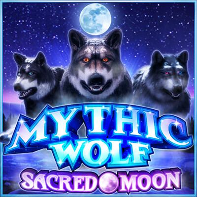 Mythic Wolf Sacred Moon