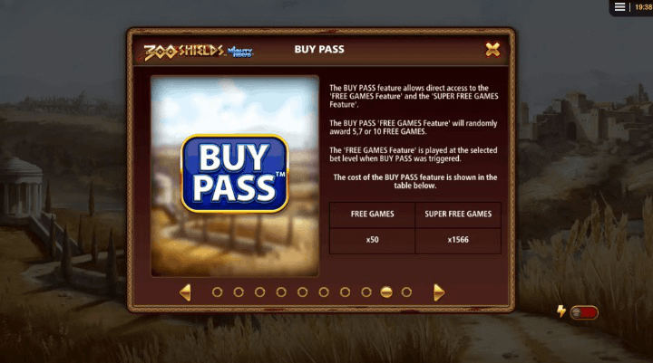 300 Shields Mighty Ways Buy Pass