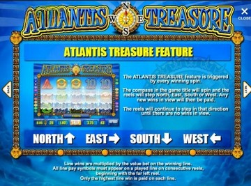 Atlantis Treasure Free Spins