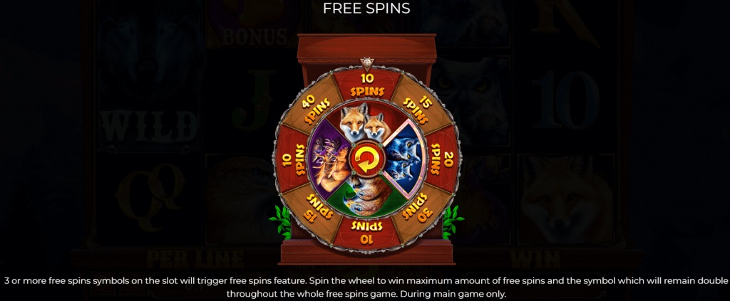 Dark Wolf Free Spins