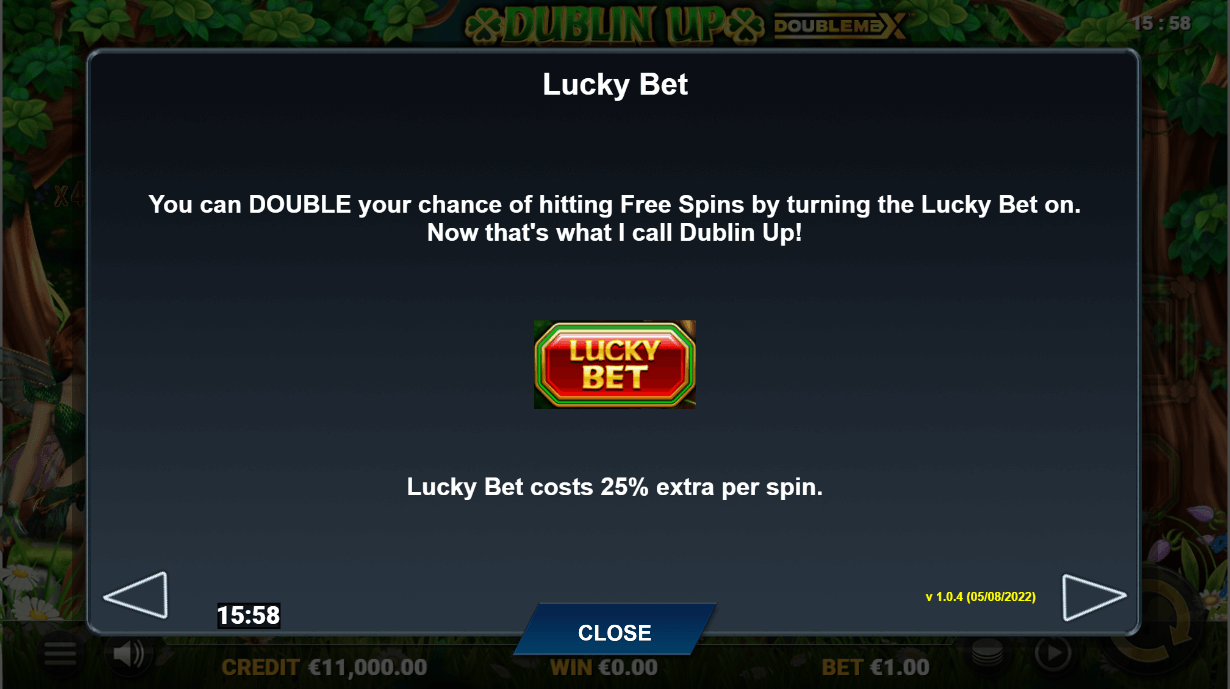 Dublin Up Doublemax Lucky Bet