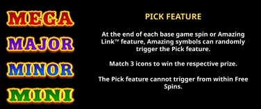 Pick Feature