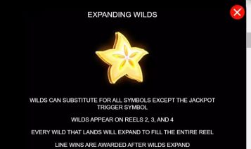 Starlite Fruits Expanding Wilds