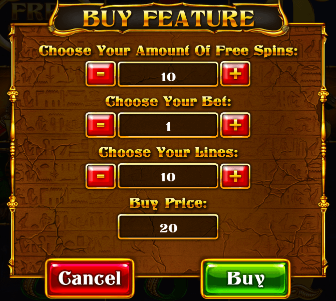 The Ankh Protector Buy Feature