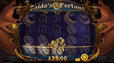 zaida's fortune win screen
