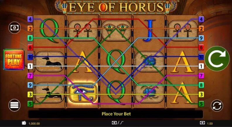 Eye of Horus Fortune Play Theme