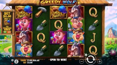 Greedy Wolf Theme and Design 