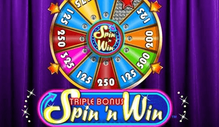 Triple Bonus Spin 'n Win