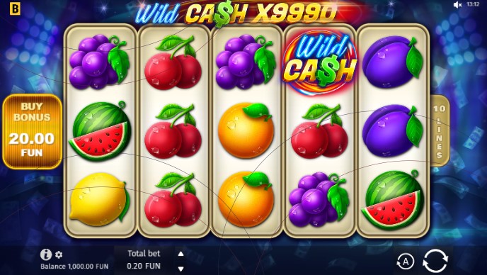 Wild Cash x9990 Theme