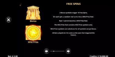 Wild Link Zeus Free Spins