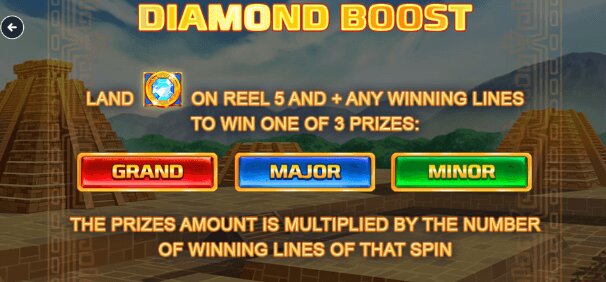Azteca Bonus Lines Bonus Diamond Boost
