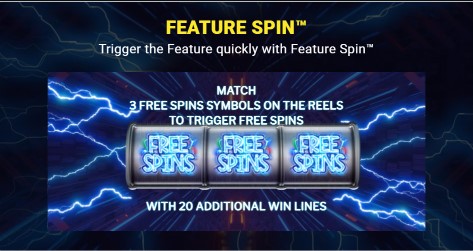 Shocking Fruits Free Spin Feature