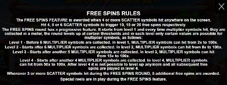 Santa’s Great Gifts Free Spins Feature