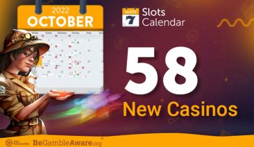 New casinos added on SlotsCalendar in October 2022!