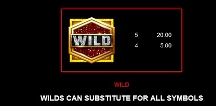 WWE Clash of the Wilds Wild Symbol