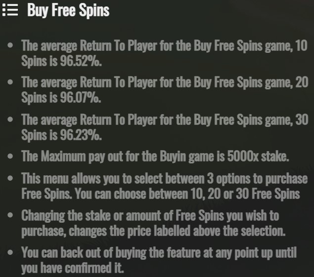 Bulldozer Buy Free Spins