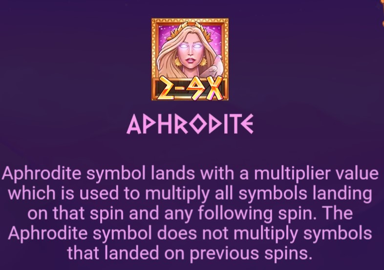 Masters Of Olympus Aphrodite Symbol