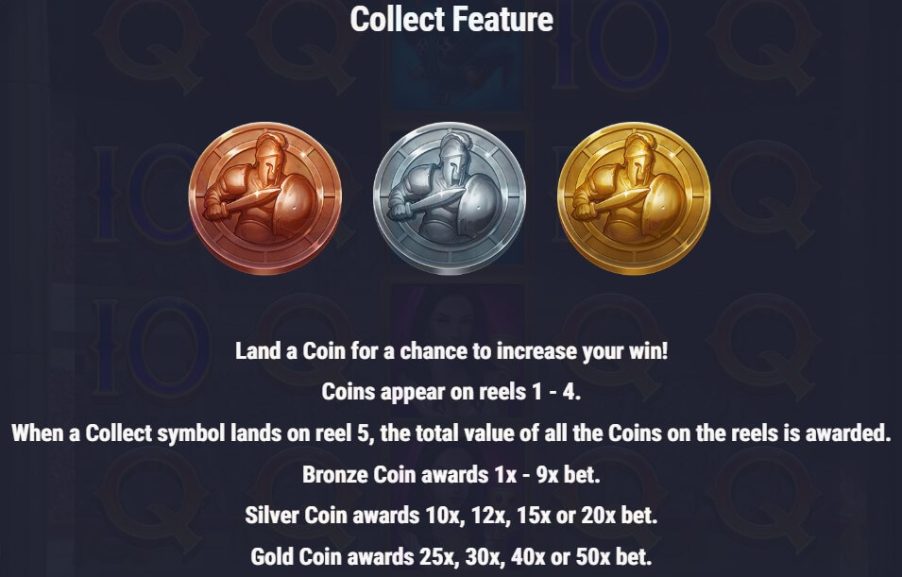 Rome Fight For Gold Collect Feature