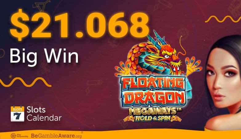 Big Win of 068.63 on Floating Dragons Megaways!