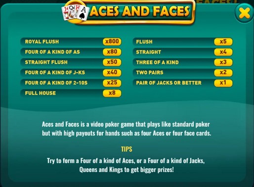 Aces and Faces (Platipus) Aces and Faces