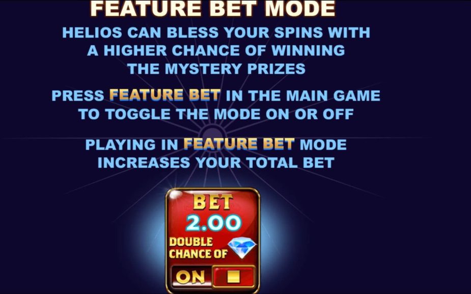 Age Of The Gods Helios Feature Bet Mode