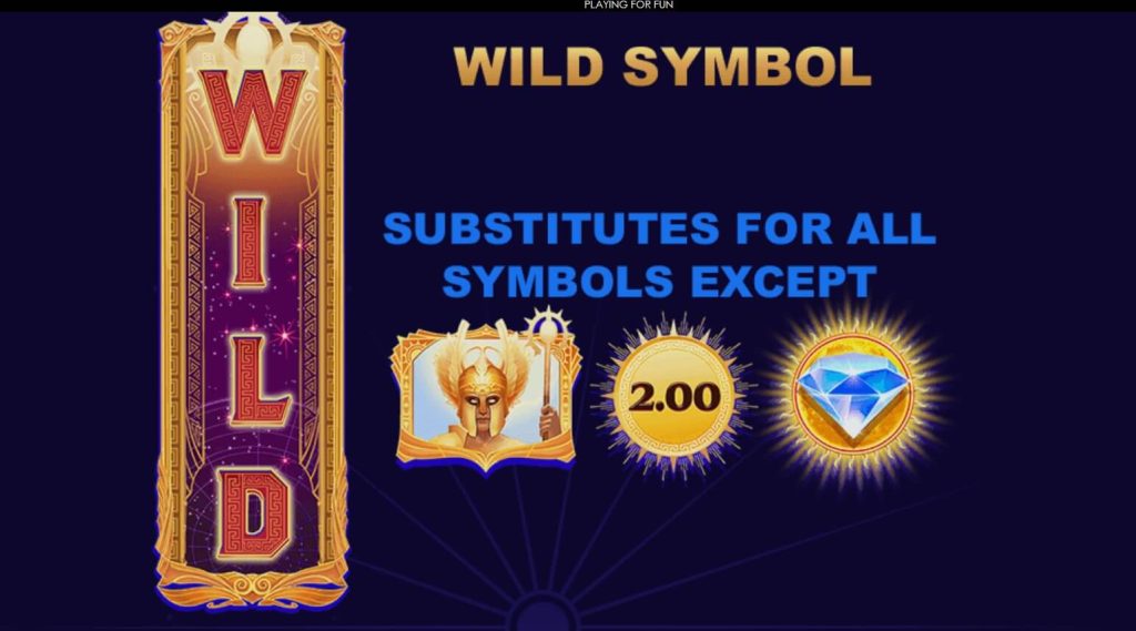 Age Of The Gods Helios Wild Symbol