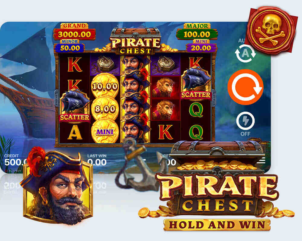 Pirate Chest Hold And Win