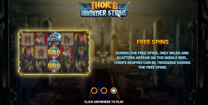 Thor’s Hammer Strike Free Spins