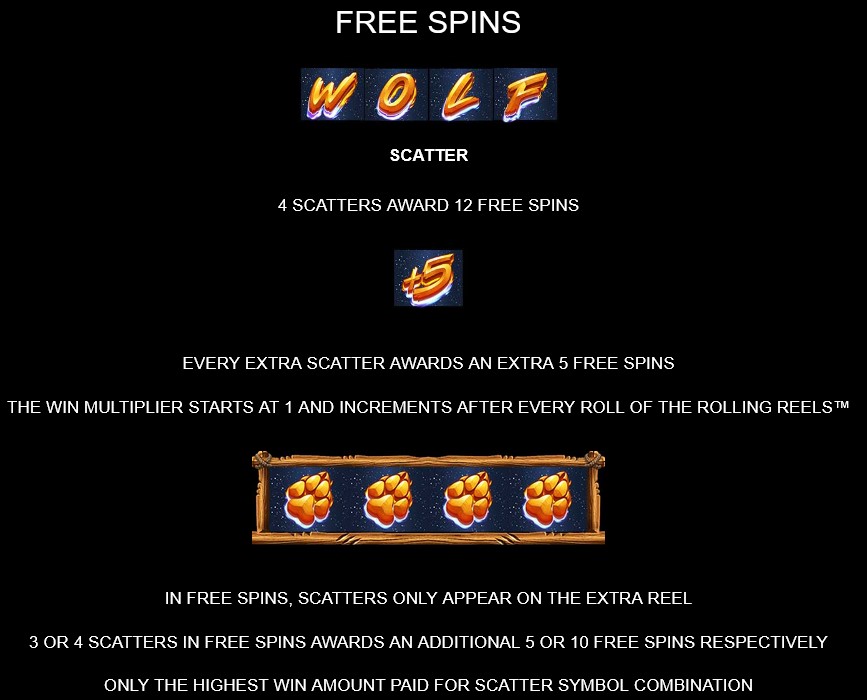 Wolf Blaze Megaways Free Spins