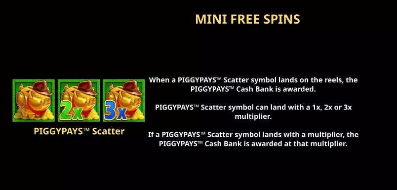 Adventure PIGGYPAYS El Dorado MINI Free Spins