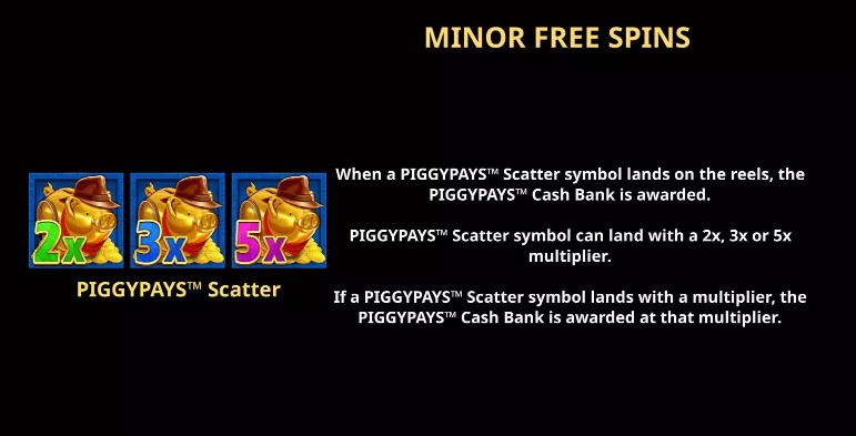 Adventure PIGGYPAYS El Dorado MINOR Free Spins