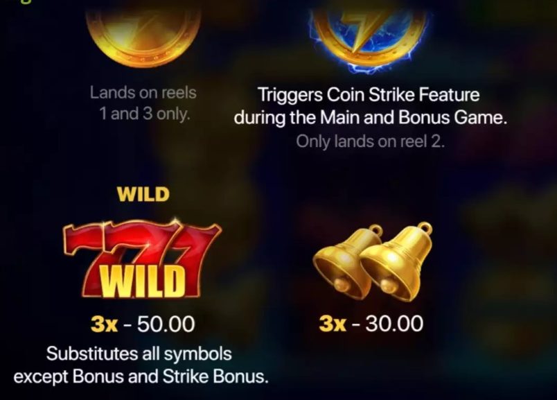 Coin Strike Hold and Win Symbols 1