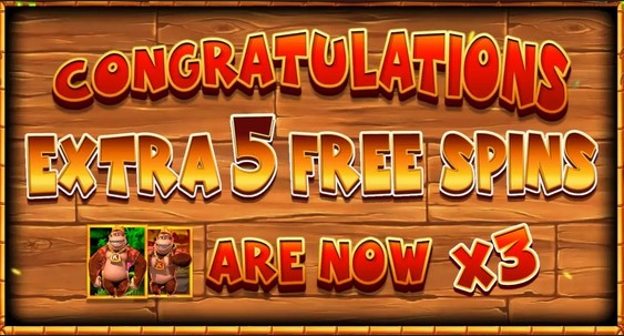 King Kong Cash Go Bananas Free Spins 2