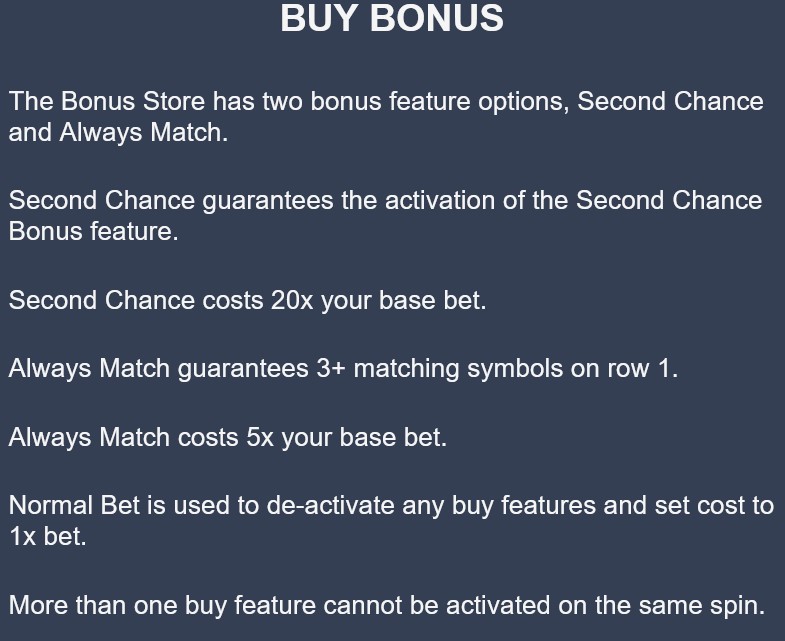 Rome Supermatch Buy Bonus