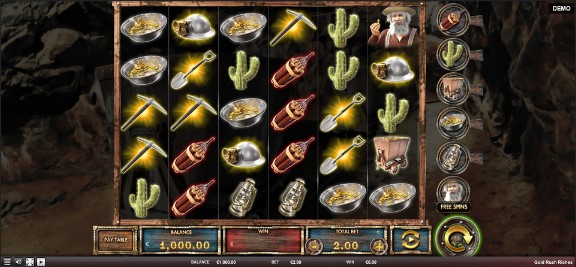 Gold Rush Riches Theme