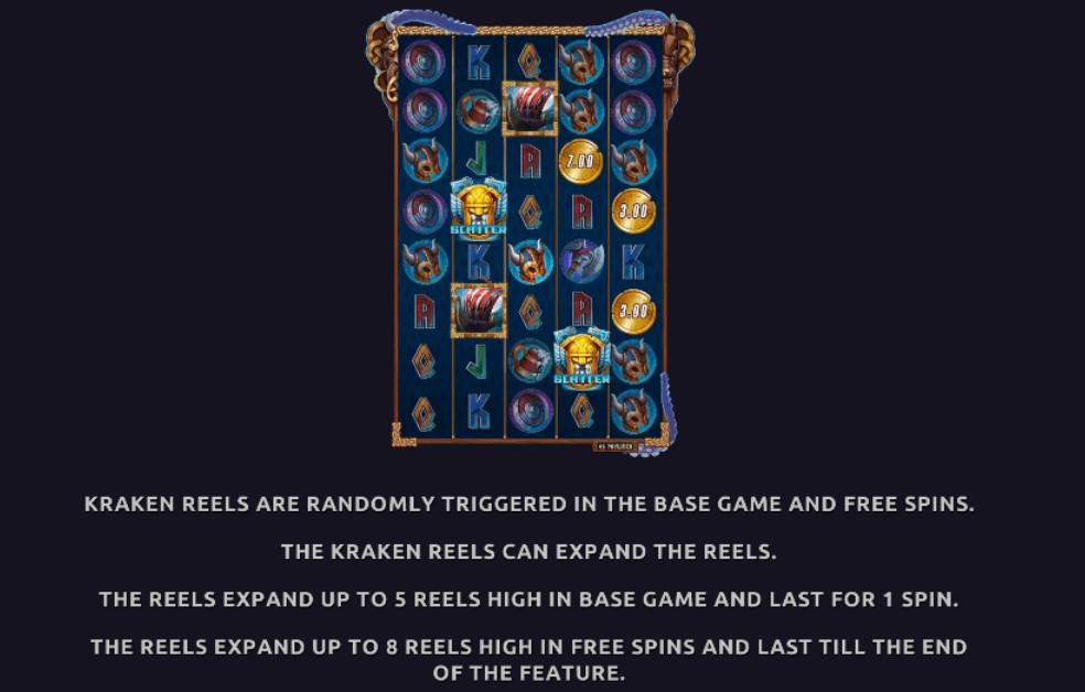 Storm to Riches Kraken Reels