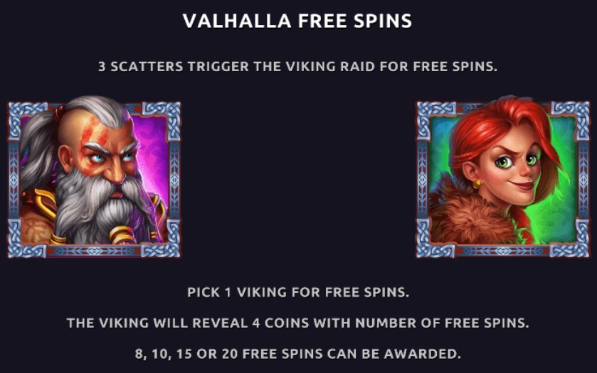 Storm to Riches Valhalla Free Spins