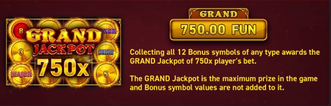 12 Coins Hold The Jackpot Bonus