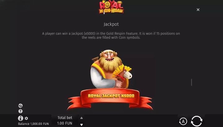 Royal High Road Jackpot