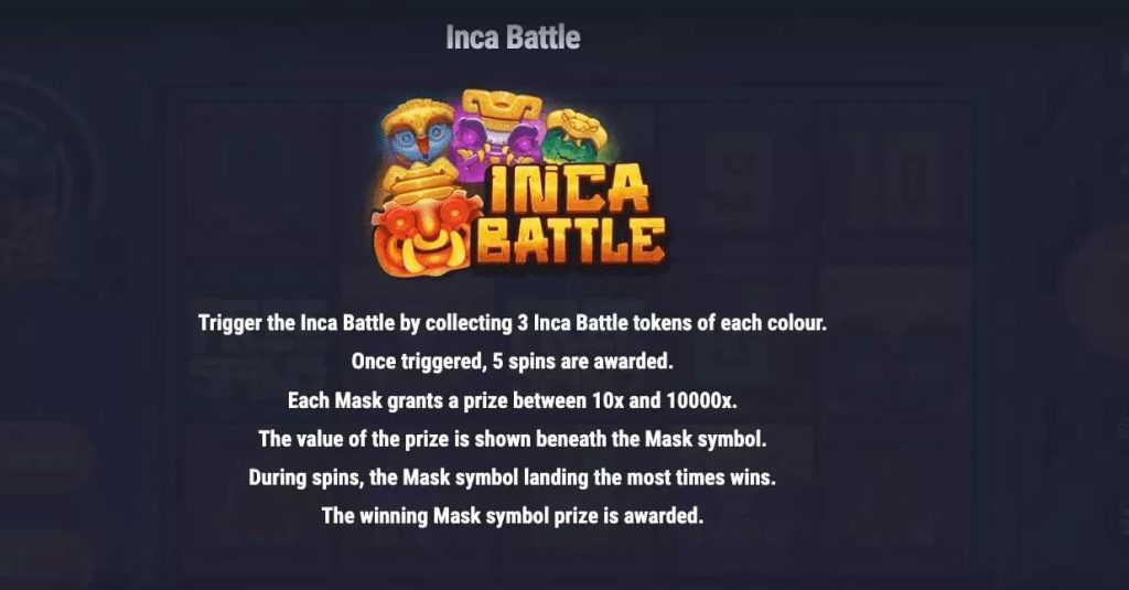 4 Masks of Inca Inca Battle