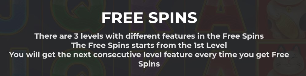 Japanese Coin Free Spins