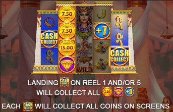 Queen Of The Pyramids Mega Cash Collect Mega Cash Collect