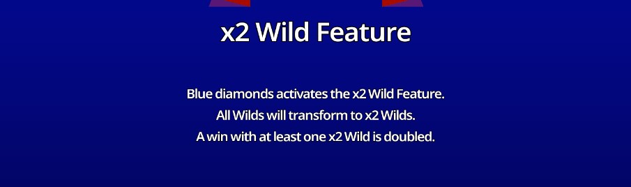 Treasures of Rome (Swintt) 2x Wild (blue gems)