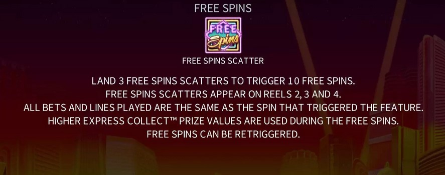 Vegas Mega Spin Free Spins
