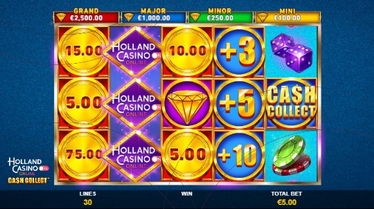 Holland Casino Cash Collect Theme