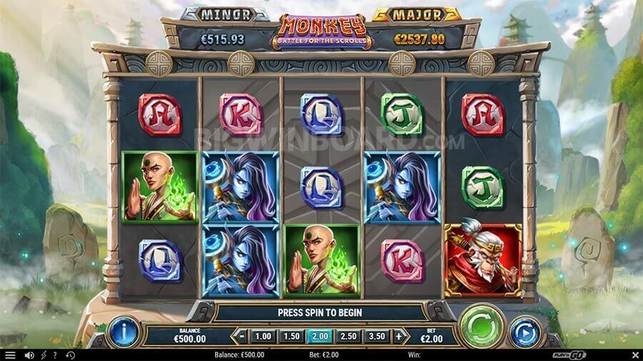 Monkey Battle for the Scrolls Theme & Design