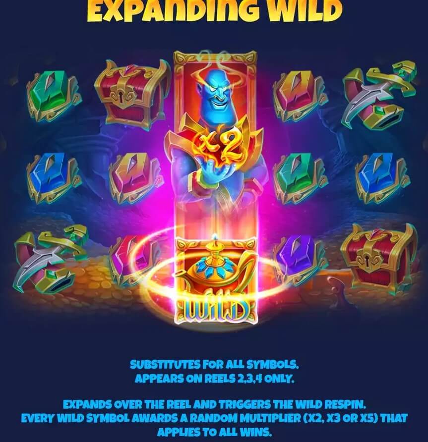 Genie Respins EXPANDING WILD