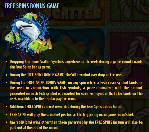 Holy Mackerel Shark Bait free spins