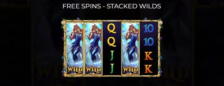 Queen of Water Stacked Wilds