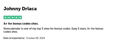 Johnny Drlaca review trustpilot slotscalendar